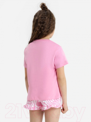 Пижама детская Mark Formelle 567734 (р.146-72, розовый/розовые разводы)