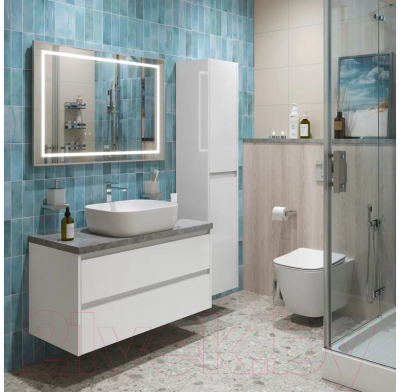 Тумба с умывальником BelBagno KRAFT100BO-KEPMGL-1302-SET