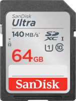 Карта памяти SanDisk Ultra SDXC 64GB (SDSDUNB-064G-GN6IN) - 