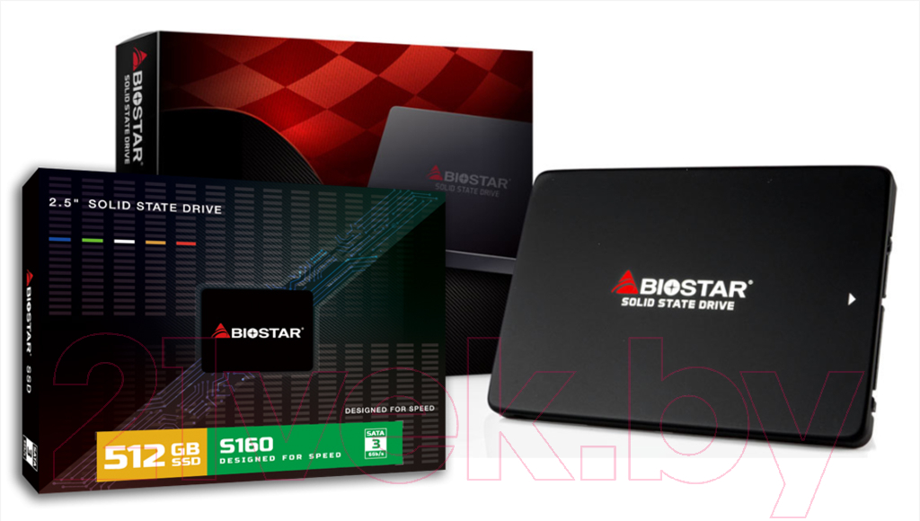 SSD диск Biostar S160 512GB