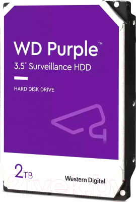 Жесткий диск Western Digital Purple 2TB (WD23PURZ)