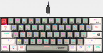 Клавиатура Defender Forge GK-345 RU / 45346