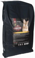 Сухой корм для кошек Landor Полнорац. для стерилизован. котов и с индейкой и уткой / L1027 (10кг) - 
