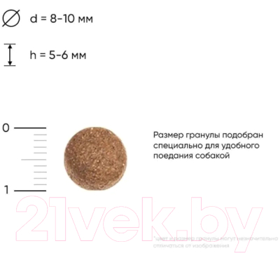 Сухой корм для собак Landor Для щенков и юниоров мелких пород c индейкой и лососем / L1006 (1кг)