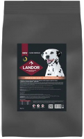 Сухой корм для собак Landor Взрослых cредних и крупных пород c индейкой и лососем / L1033 (15кг) - 