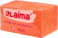 Бумажные салфетки Laima Big Pack / 114729 (400шт, оранжевый) - 