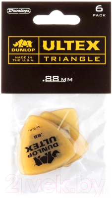 Набор медиаторов Dunlop Manufacturing Manufacturing 426P.88 Ultex Triangle