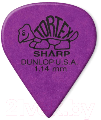 Набор медиаторов Dunlop Manufacturing Manufacturing 412P1.14 Tortex Sharp