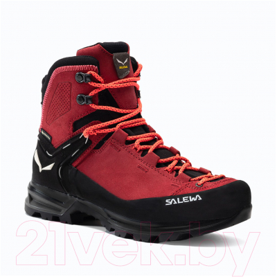 Трекинговые ботинки Salewa Mtn Trainer 2 Mid Gtx W / 61398-6840 (р.6.5, Red Dahlia/Black)