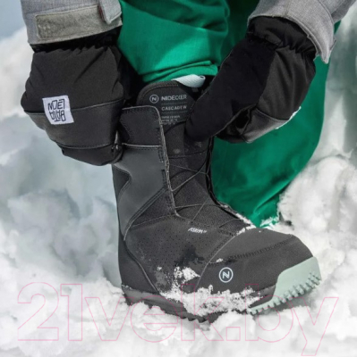 Ботинки для сноуборда Nidecker 2023-24 Cascade W (р.8.5, Black)