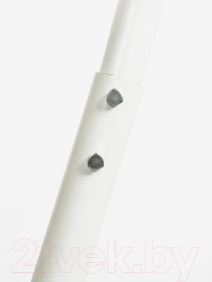 Диван подвесной M-Group Лежебока / 11180108 (с белым ротангом/розовая подушка)