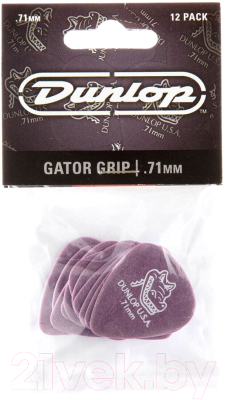 Набор медиаторов Dunlop Manufacturing Manufacturing 417P.71 Gator Grip