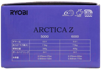 Катушка безынерционная Ryobi Arctica Z 5000