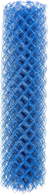 Сетка-рабица Белзабор ПВХ D 2.4мм 1.2x10м (ячейка 55x55мм, синий)