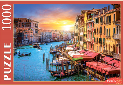Пазл РЫЖИЙ КОТ Италия. Незабываемая Венеция / ШТП1000-4295 (1000эл)