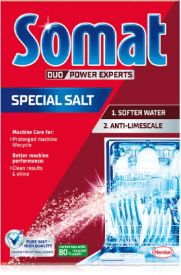 Соль для посудомоечных машин Сомат Специальная (3кг)