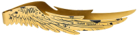 Щипцы для углей Alpha Hookah Wings / AHR02882 (Gold) - 