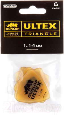 Набор медиаторов Dunlop Manufacturing 426P1.14 Ultex Triangle