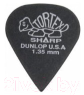 Набор медиаторов Dunlop Manufacturing 412P1.35 Tortex Sharp