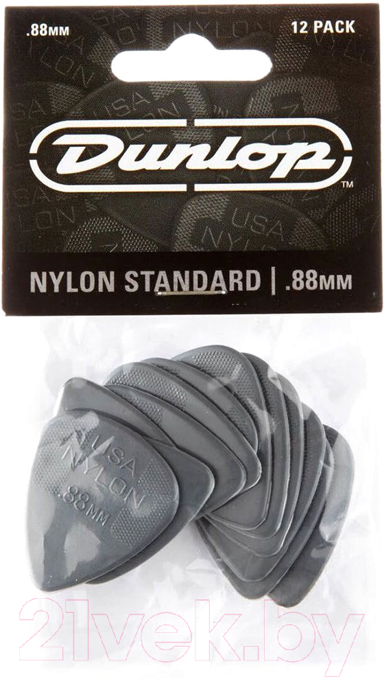 Набор медиаторов Dunlop Manufacturing 44P.88 Nylon — фото 1