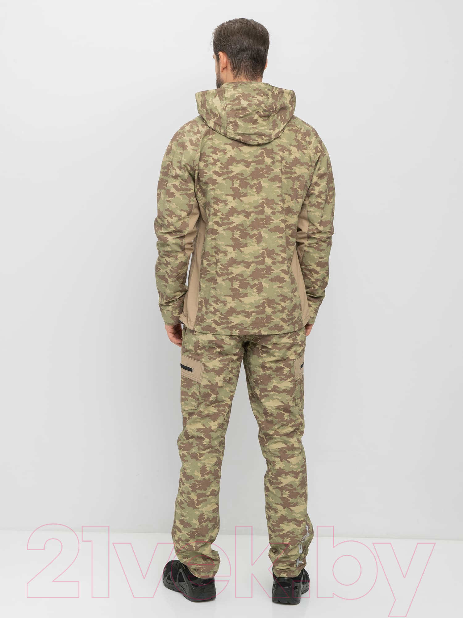 Костюм для охоты и рыбалки Huntsman Матрица КМФ(MV-23) Nylon Cotton (р-р 52-54/170) — фото 2