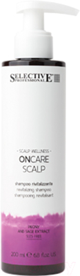 Изображение товара Шампунь для волос Selective Professional Oncare Scalp Для ревитализации хрупких волос / 1383802 (200мл)