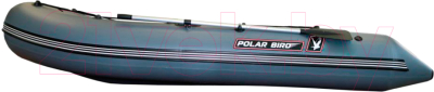 Изображение товара Надувная лодка Polar Bird Merlin PB-360M ПБ42 стеклокомпозит (серый)