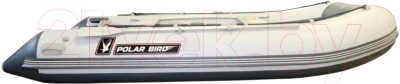 Изображение товара Надувная лодка Polar Bird Merlin PB-385M ПБ62 НДНД (серый/белый)