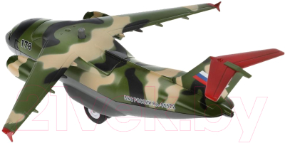 Самолет игрушечный Технопарк Военно-транспортный / PLANE-20SLMIL-GN