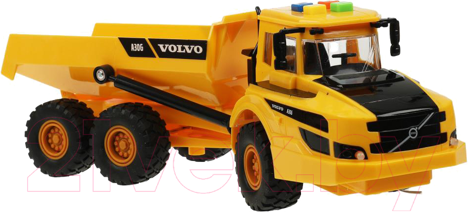 Самосвал игрушечный Технопарк Volvo Карьерный / HAULERA25G-25PL-YE