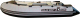Надувная лодка Polar Bird Merlin PB- 360M ПБ37 стеклокомпозит (черный/белый) - 