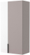Шкаф для ванной Дабер 022 / Ш22.0.0.4Ч (серый/черный) - 