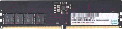 Оперативная память DDR5 Apacer AU16GHB48CTBBGH