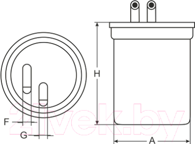 Изображение товара Топливный фильтр SCT ST6130