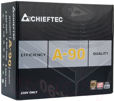 Блок питания для компьютера Chieftec A-90 GDP-550C 550W