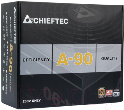 Блок питания для компьютера Chieftec A-90 GDP-750C 750W