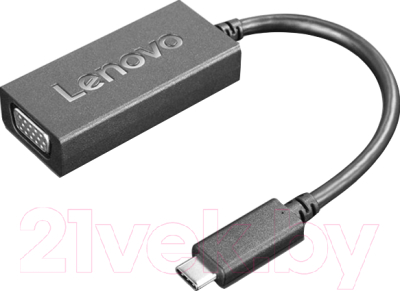 Адаптер Lenovo USB-C to VGA / 4X90M42956