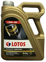 Моторное масло Lotos Synthetic Turbodiesel 5W40 (4л) - 