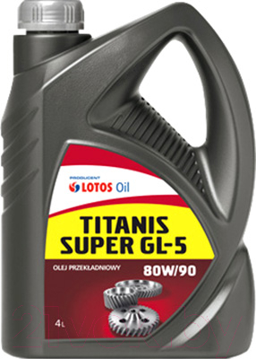 

Трансмиссионное масло Lotos, Titanis Super GL-5 80W90