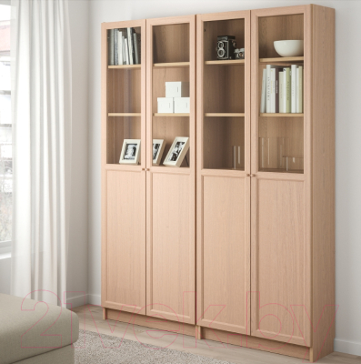 

Шкаф с витриной Ikea, Билли/Оксберг 692.499.65