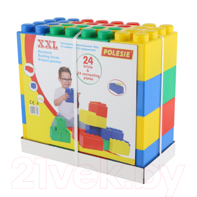 

Конструктор Полесье, Строительный XXL / 68019