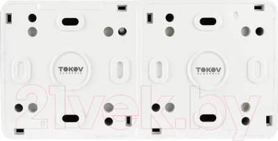 Блок выключатель+розетка Tokov Electric ОП Nix / TKE-NX-V1RZ-C01T-IP54