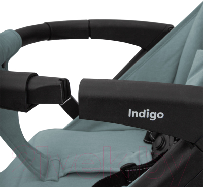 Детская прогулочная коляска INDIGO Epica XL Air (зеленый)