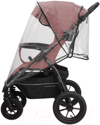 Детская прогулочная коляска INDIGO Epica XL Air (розовый)