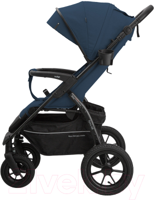 Детская прогулочная коляска INDIGO Epica XL Air (синий)