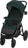 Детская прогулочная коляска INDIGO Epica XL Air (темно-зеленый) - 