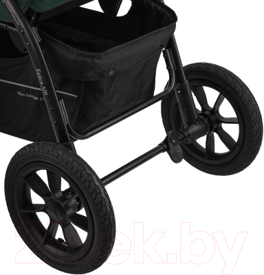 Детская прогулочная коляска INDIGO Epica XL Air (темно-зеленый)