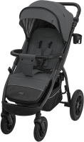 Детская прогулочная коляска INDIGO Epica XL Air (темно-серый) - 