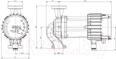 Циркуляционный насос IMP PUMPS NMT San Smart 32/120-180 / 979525808