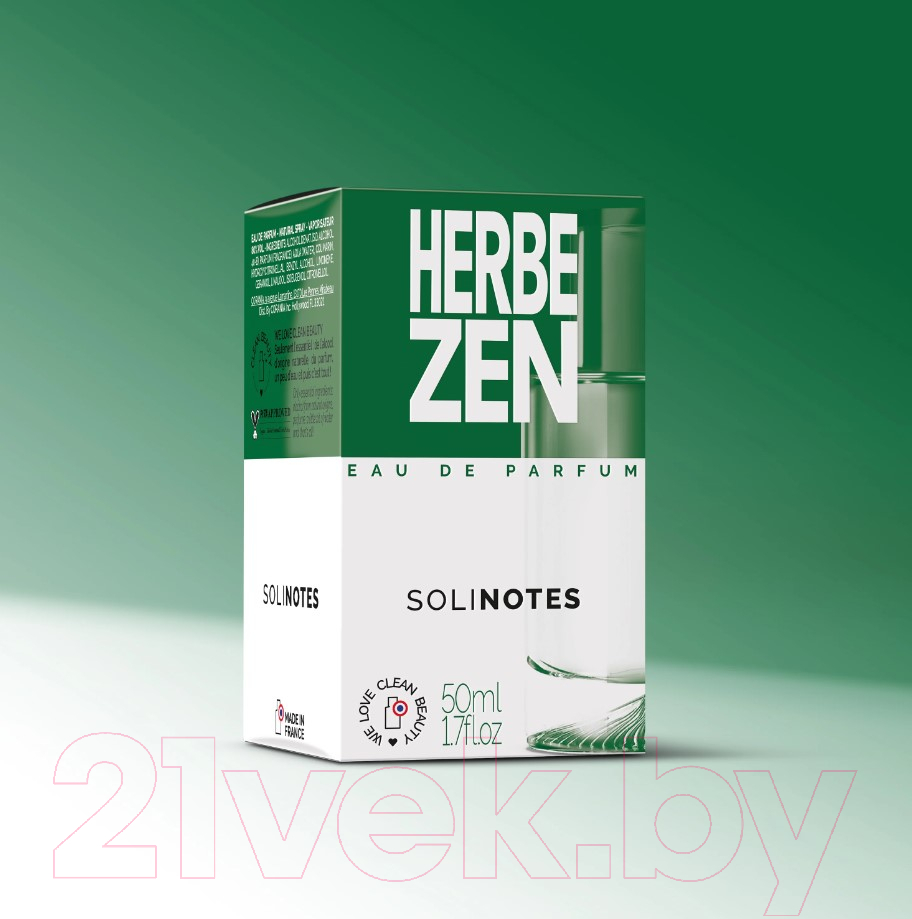 Парфюмерная вода Solinotes Herbe Zen